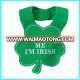 2017 New St. Patty's Day newborn baby bibs bulk bibs towel bibs